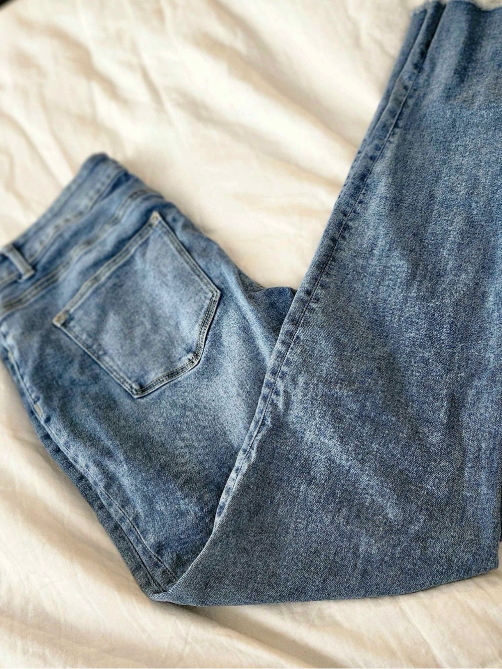 Maurices Women's Skinny Jeans in Light Blue Denim